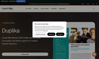 Preview of the Duplika Internet Solutions Case Study