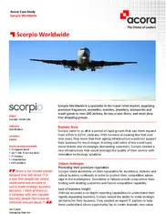 Preview of the Scorpio WorldWide Case Study