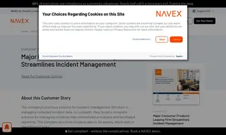 Preview of the Major Consumer Products Leasing Firm Case Study