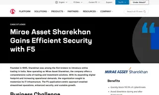 Preview of the Mirae Asset Sharekhan Case Study