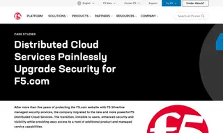 Preview of the F5 Case Study
