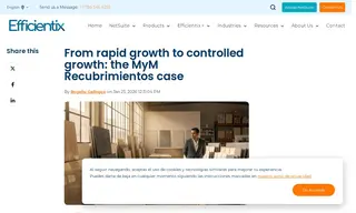 Preview of the MyM Recubrimientos Case Study