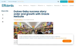 Preview of the Dulces Gaby Case Study