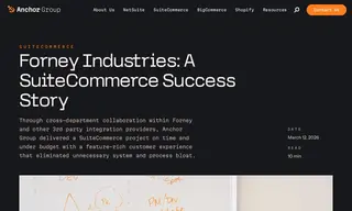 Preview of the Forney Industries Case Study