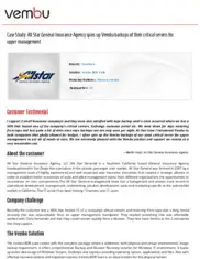 Preview of the All Star General Insurance Agency Case Study