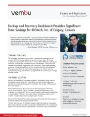 Preview of the 403Tech Inc. Case Study