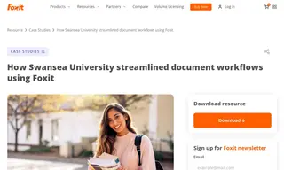 Preview of the Swansea University Case Study