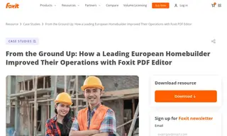 Preview of the Leading UK-based Housebuilding Organization Case Study
