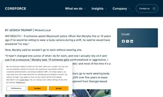 Preview of the Weymouth Police Department Case Study