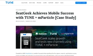 Preview of the SeatGeek Case Study
