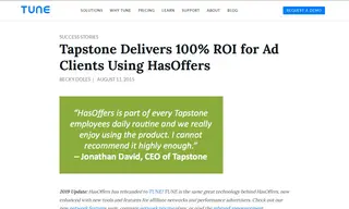 Preview of the Tapstone Case Study