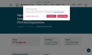 Preview of the FoodPanda Case Study