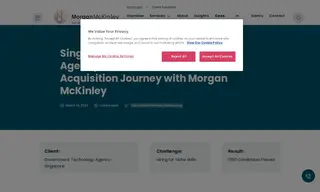 Preview of the Government Technology Agency- Singapore Case Study