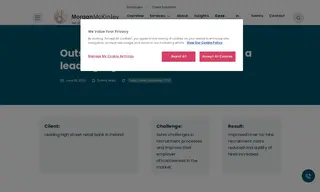 Preview of the Leading High Street Retail Bank in Ireland Case Study