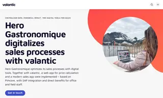 Preview of the Hero Gastronomique Case Study