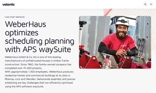 Preview of the WeberHaus GmbH & Co. KG Case Study