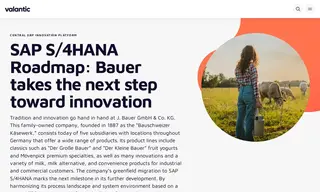 Preview of the J. Bauer GmbH & Co. KG Case Study