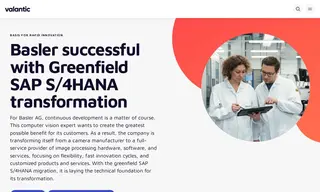 Preview of the Basler AG Case Study