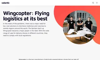 Preview of the Wingcopter Case Study