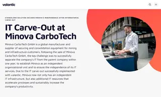 Preview of the Minova CarboTech GmbH Case Study