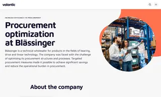 Preview of the Josef Blässinger GmbH + Co KG Case Study