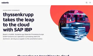 Preview of the Thyssenkrupp Materials Processing Europe GmbH Case Study