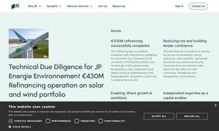 Preview of the JP Energie Environnement Case Study