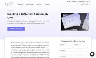 Preview of the Arzeda Case Study