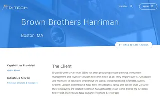Preview of the Brown Brothers Harriman Case Study