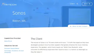 Preview of the Sonos Case Study