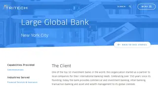 Preview of the Top 10 International Bank Case Study