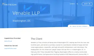 Preview of the Venable LLP Case Study