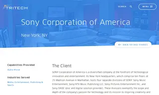 Preview of the Sony Corporation of America Case Study