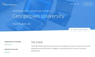 Preview of the Georgetown University Case Study