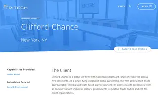 Preview of the Clifford Chance Case Study