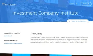 Preview of the Investment Company Institute Case Study