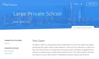 Preview of the Large Private School Case Study