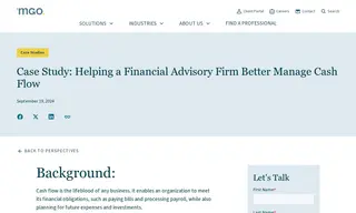 Preview of the Financial Advisory Firm Case Study