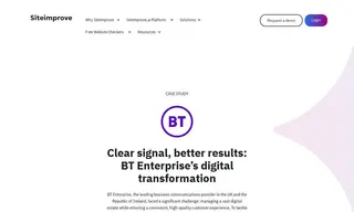 Preview of the BT Enterprise Case Study