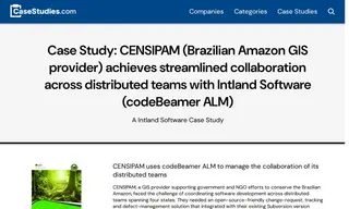 Preview of the CENSIPAM Case Study