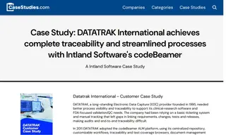 Preview of the Datatrak International Case Study
