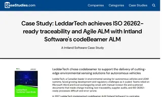 Preview of the LeddarTech Case Study