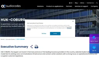 Preview of the HUK-COBURG Case Study
