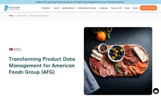 Preview of the American Foods Group Case Study