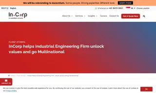Preview of the Industrial Engineering Firm Case Study