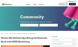 Preview of the Revive Me Holistic Spa Case Study