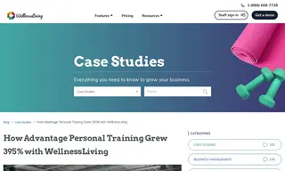 Preview of the Advantage Personal Training Case Study