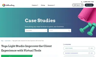 Preview of the Yoga Light Studio Case Study