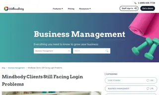 Preview of the Mindbody Case Study