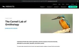 Preview of the Cornell Lab of Ornithology Case Study